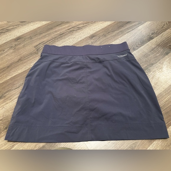 Columbia Charcoal Gray Skort athletic medium preppy tennis golf sporty - Picture 4 of 8